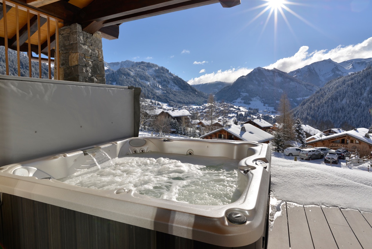 Chalet jacuzzi alpes