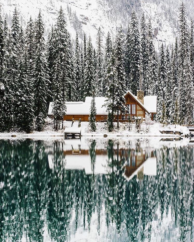 Chalet canada hiver