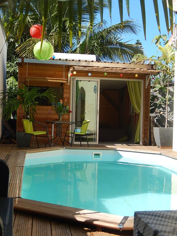 Chalet piscine privée location vacances