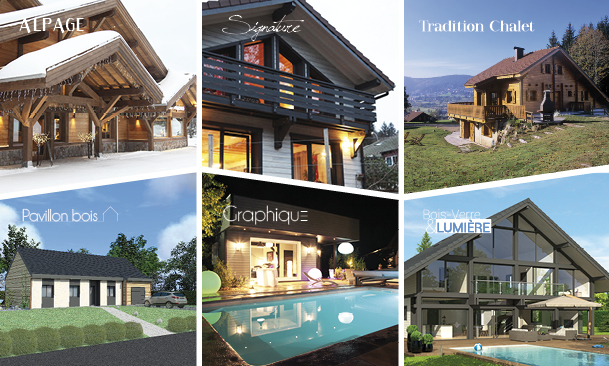Plan de chalet bois