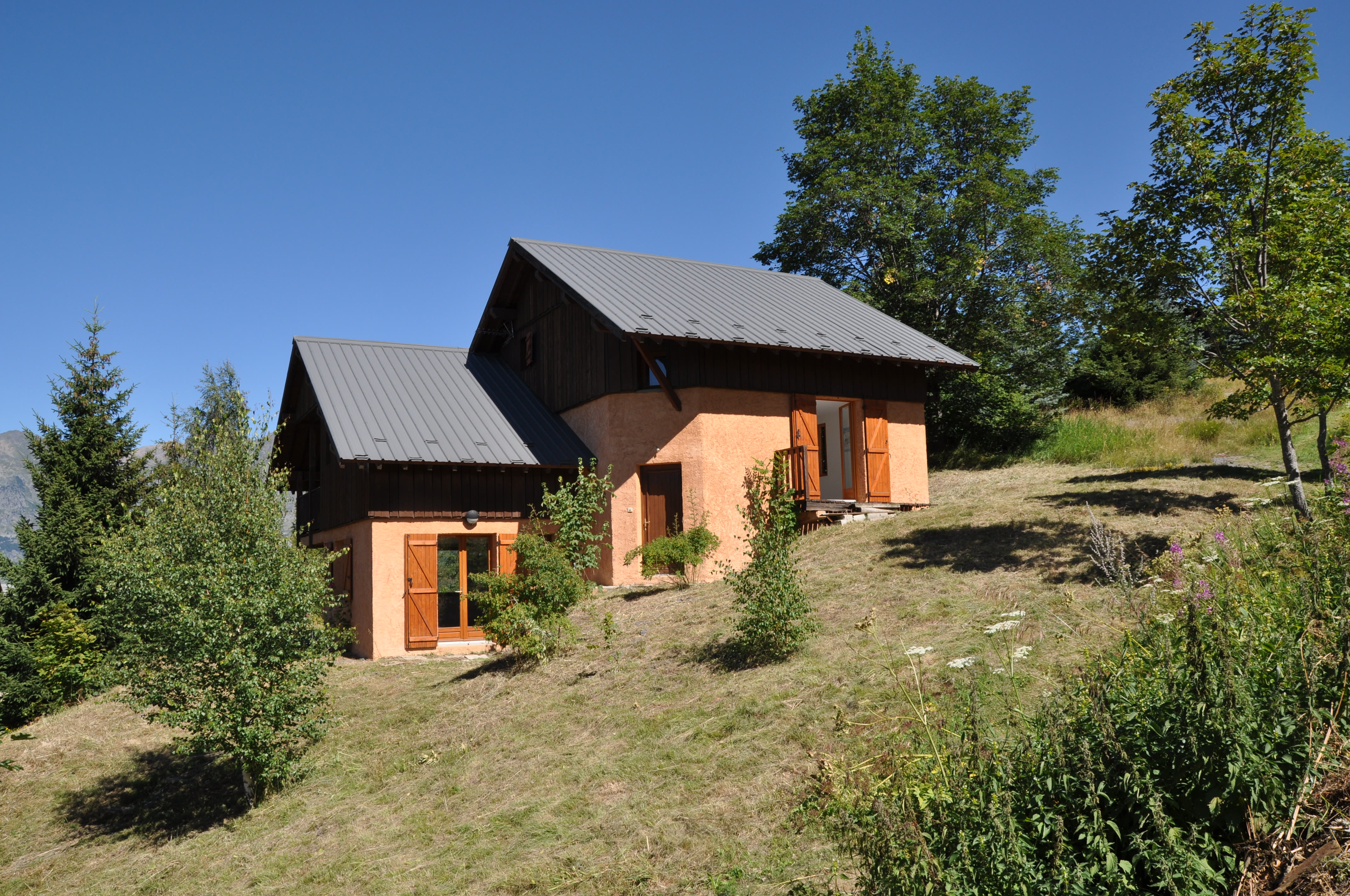 Chalet rouge