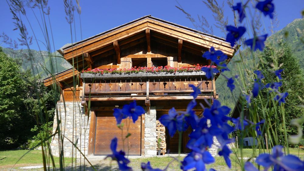 Chalet dans les alpes