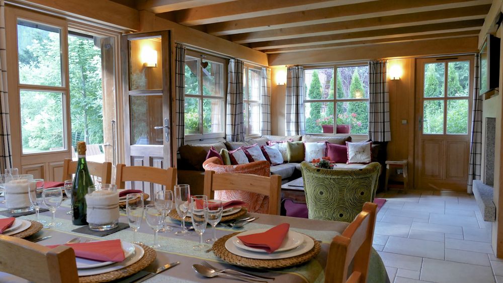 Chalet des alpes servoz