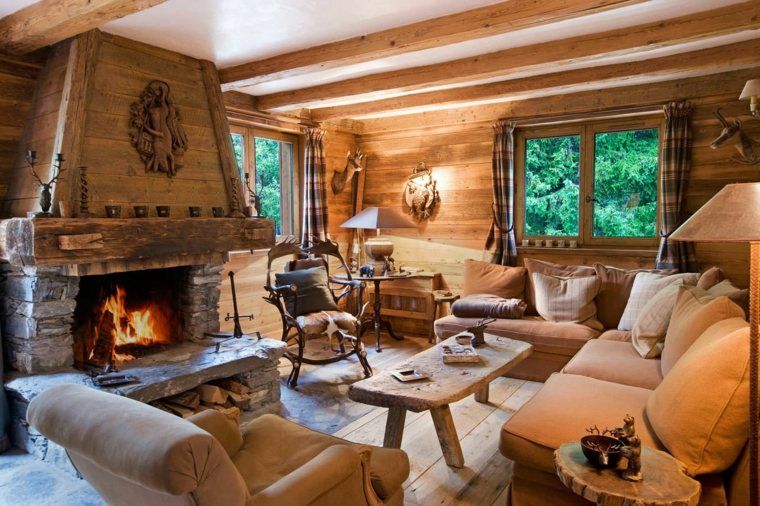 Deco montagne style chalet