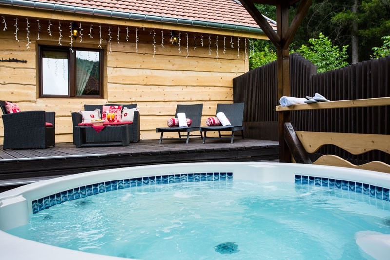 Chalet avec jacuzzi alsace