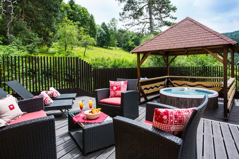 Chalet vosges jacuzzi 2 personnes