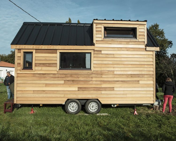 Transformer une caravane en chalet