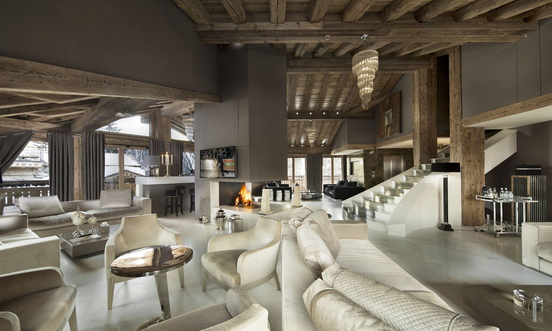 Chalet prestige courchevel