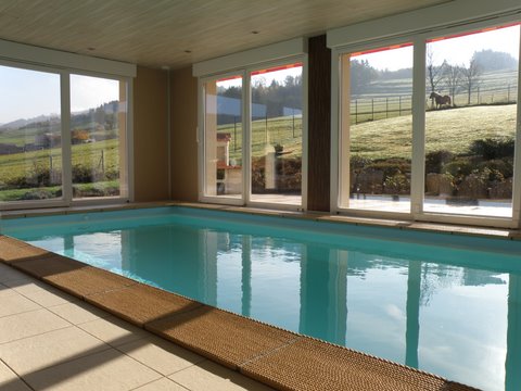 Chalet piscine vosges