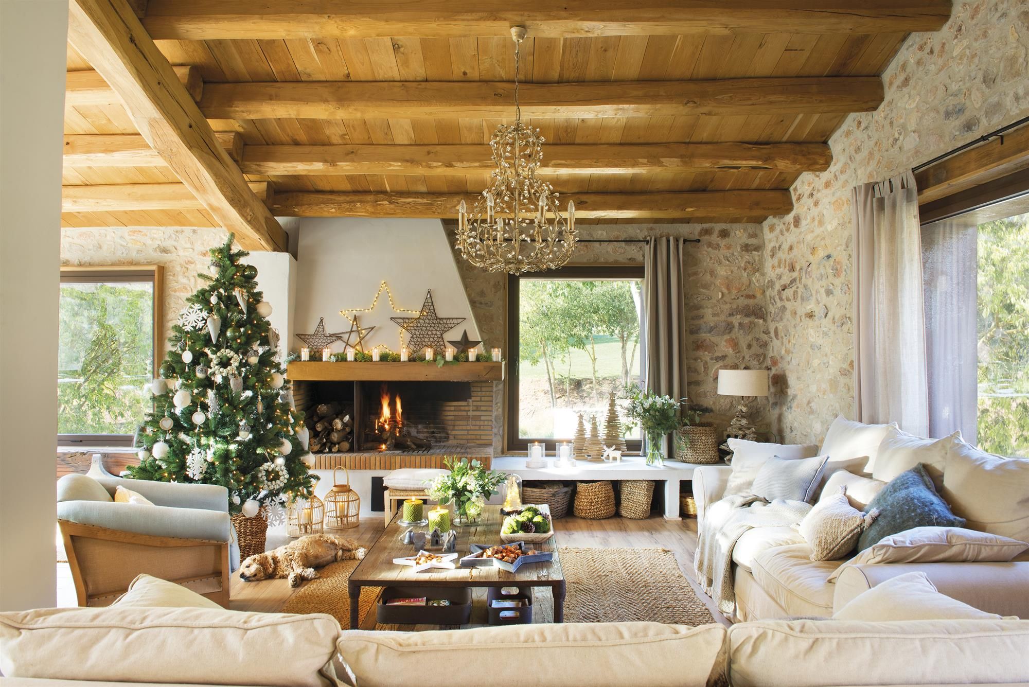 Deco chalet noel