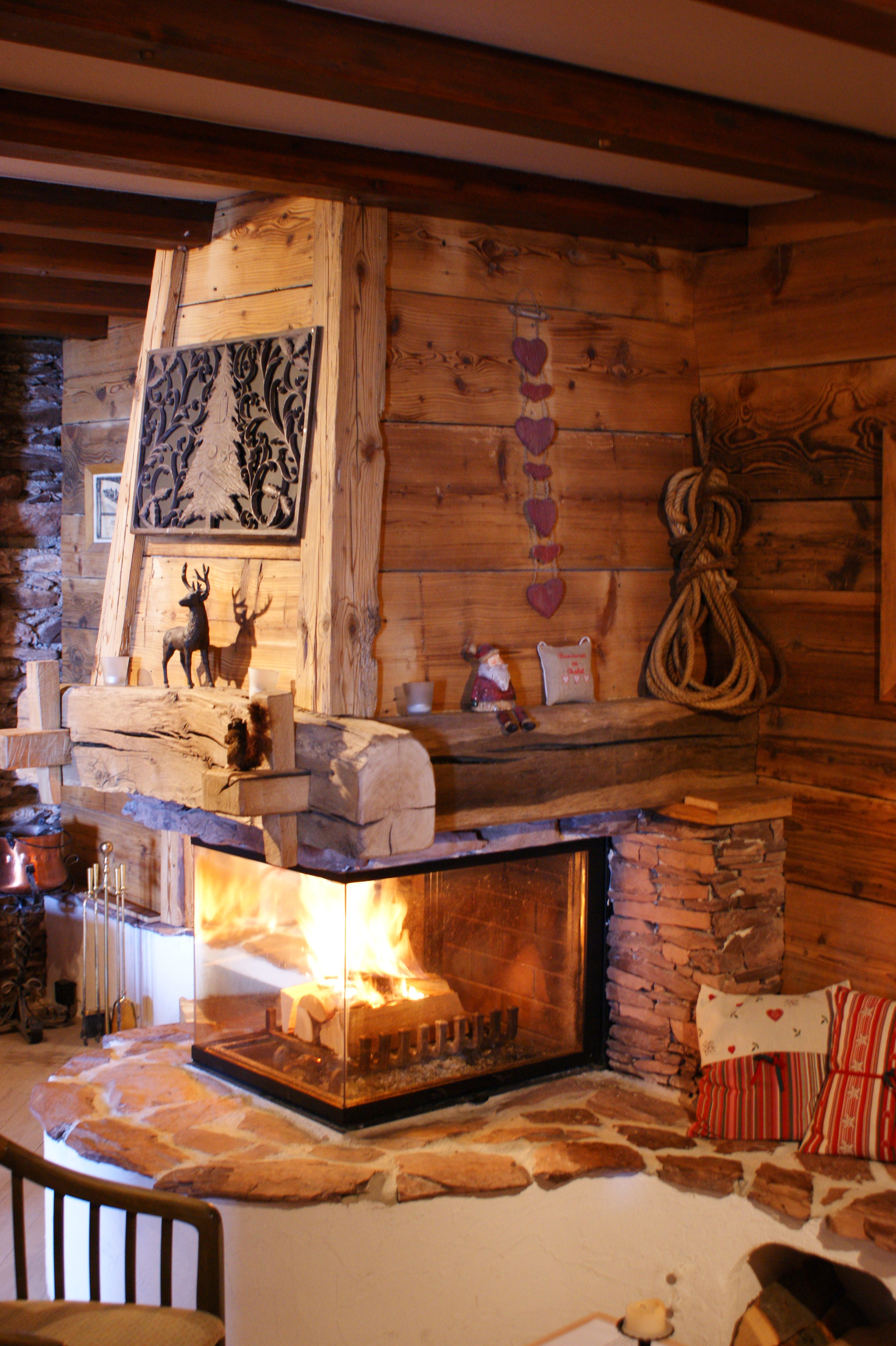 Chalet cheminée
