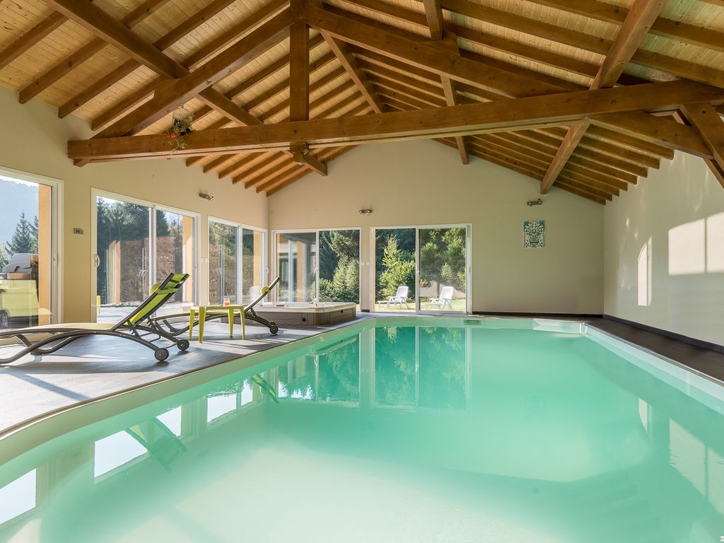 Chalet vosges piscine chauffée