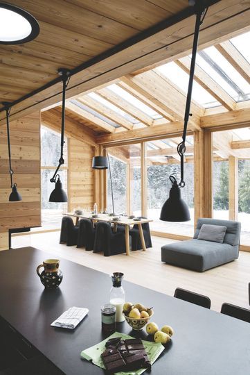 Vivre dans un chalet en bois