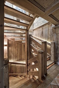 Escalier chalet