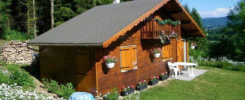 Faire un chalet en bois
