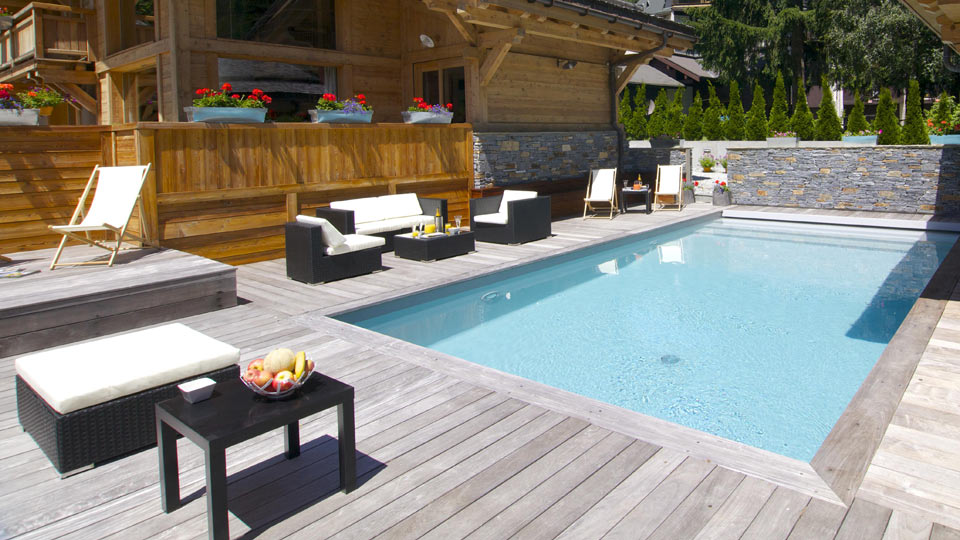 Location chalet piscine alpes