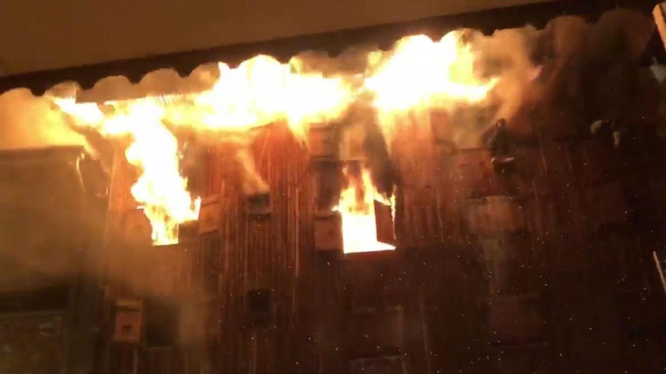 Incendie chalet courchevel