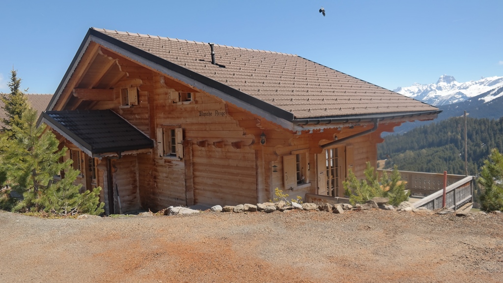 Chalet blanche neige