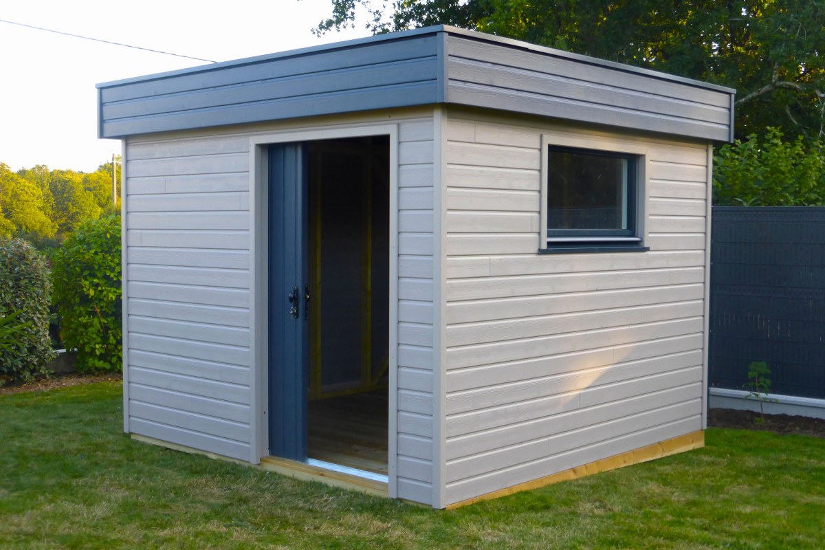 Chalet toit plat castorama