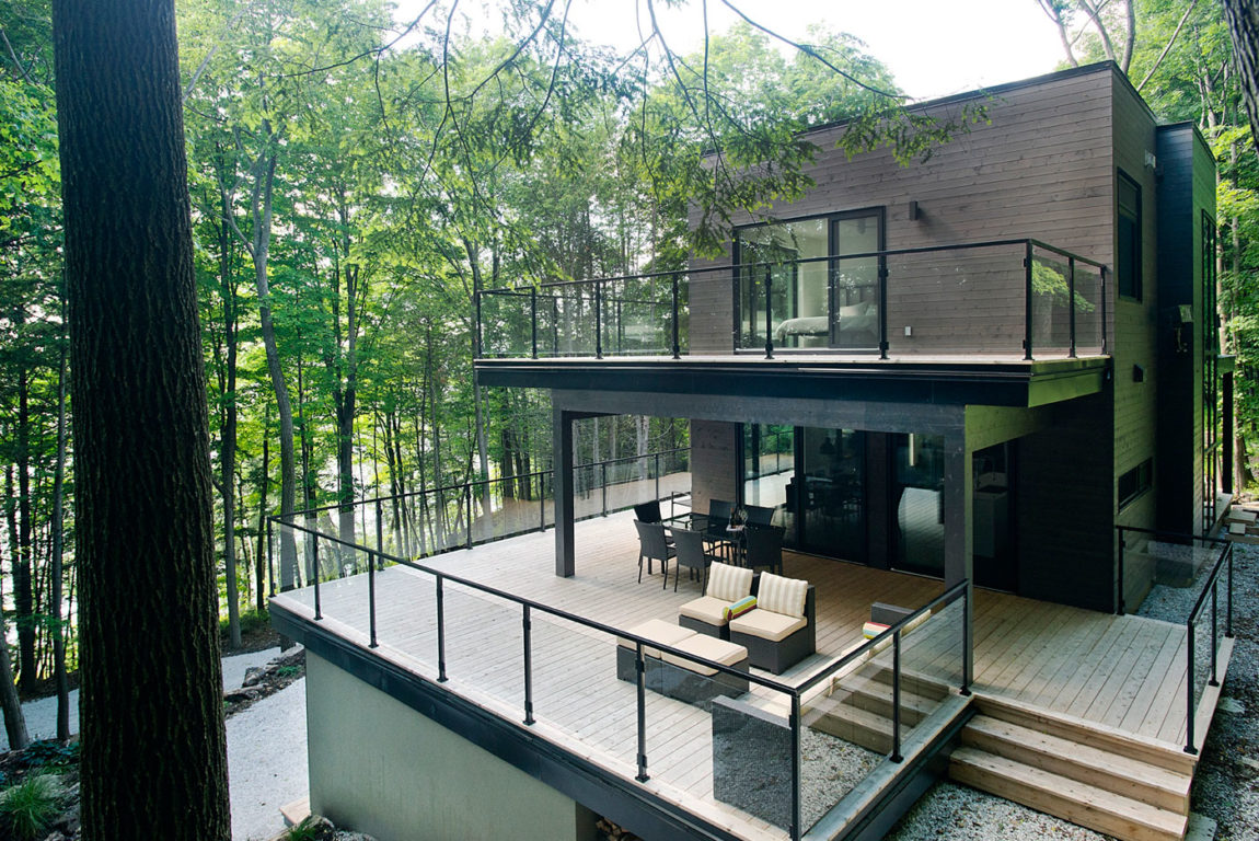 Chalet lac champlain