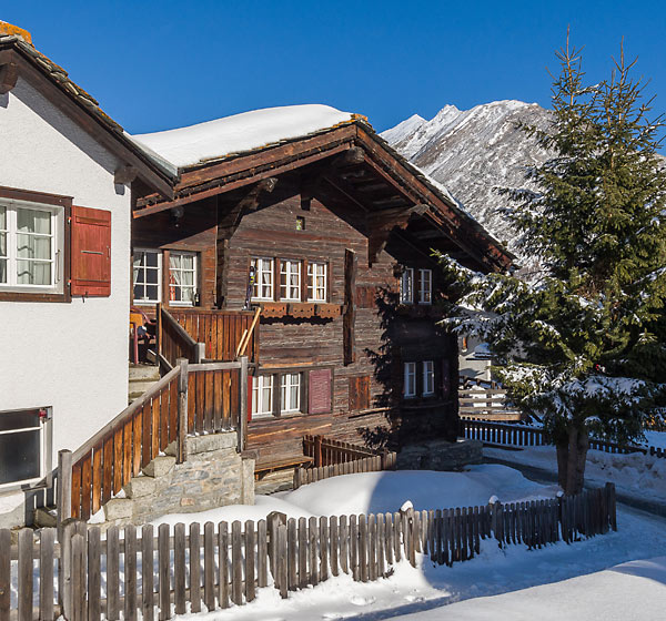 Location chalet saas fee