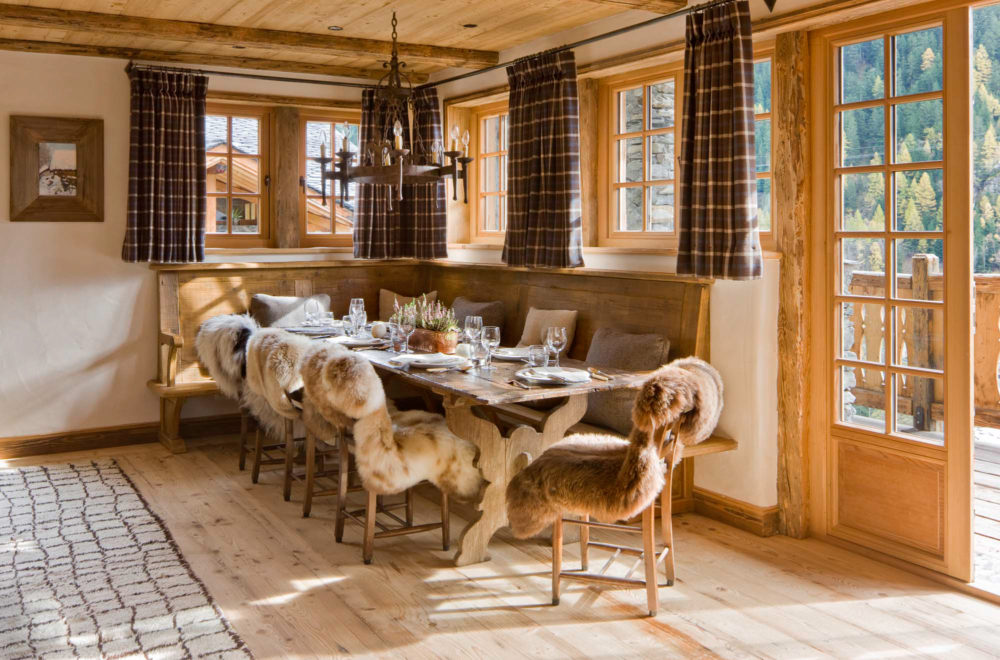 Chalet interior