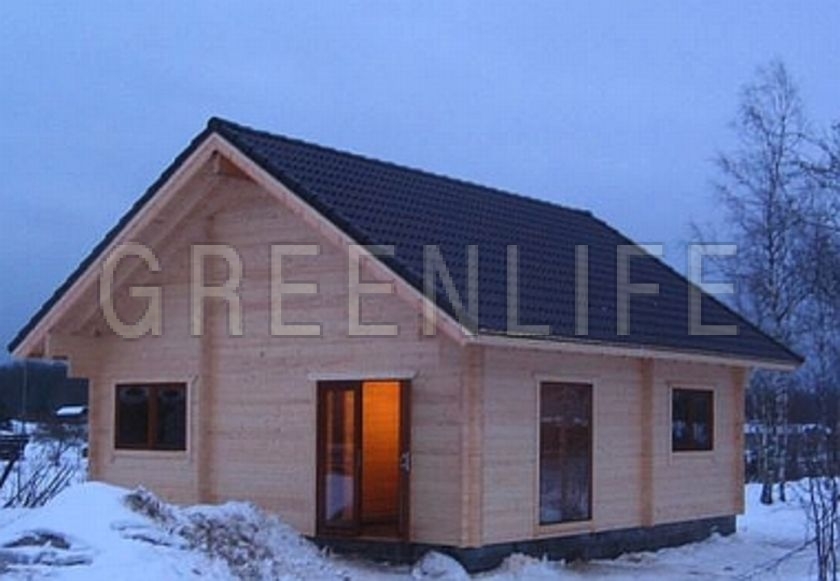 Chalet kit bois habitable