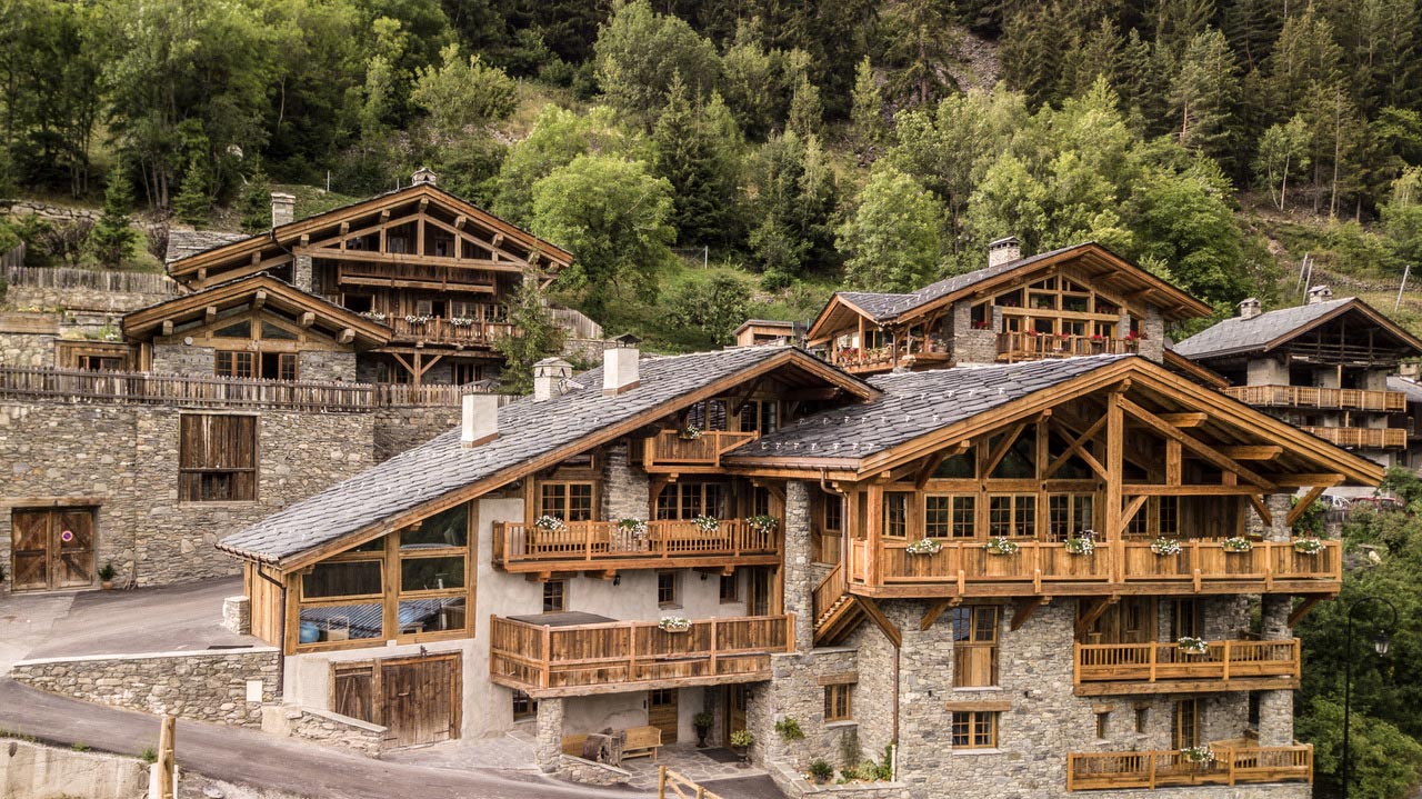 Miroir chalet