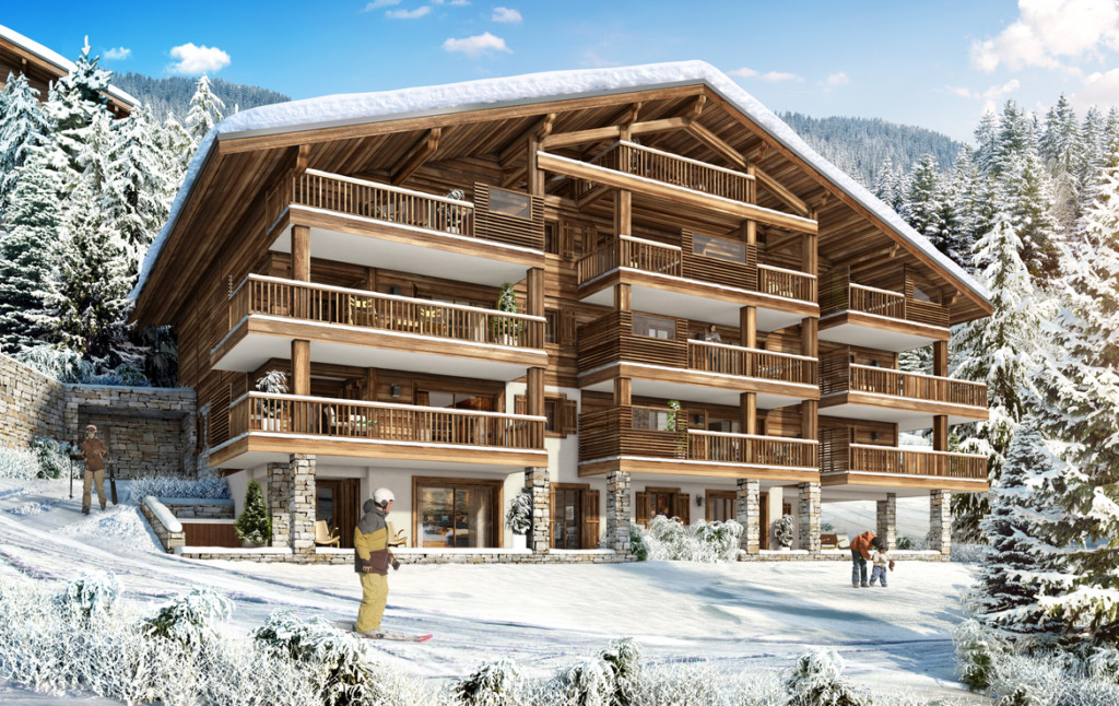 Location grand chalet ski