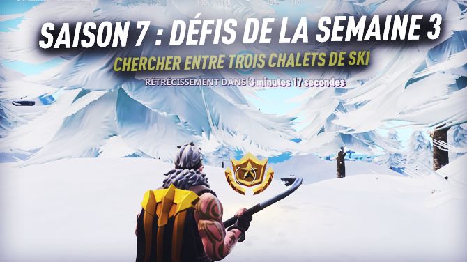 Trois chalet de ski