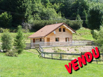 Chalet à vendre dans les vosges