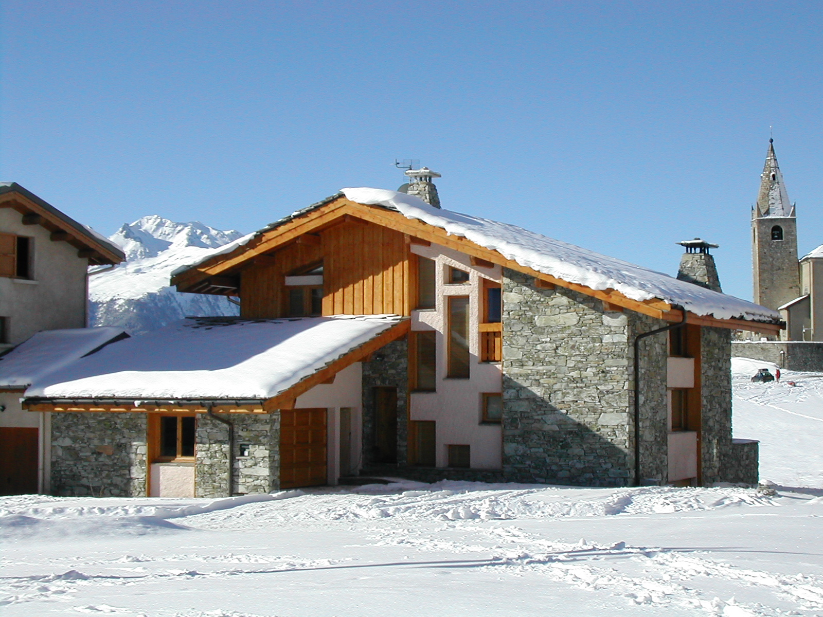 Chalet 18 personnes ski