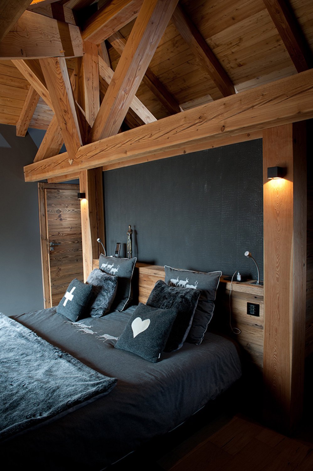 Chalet en bois interieur