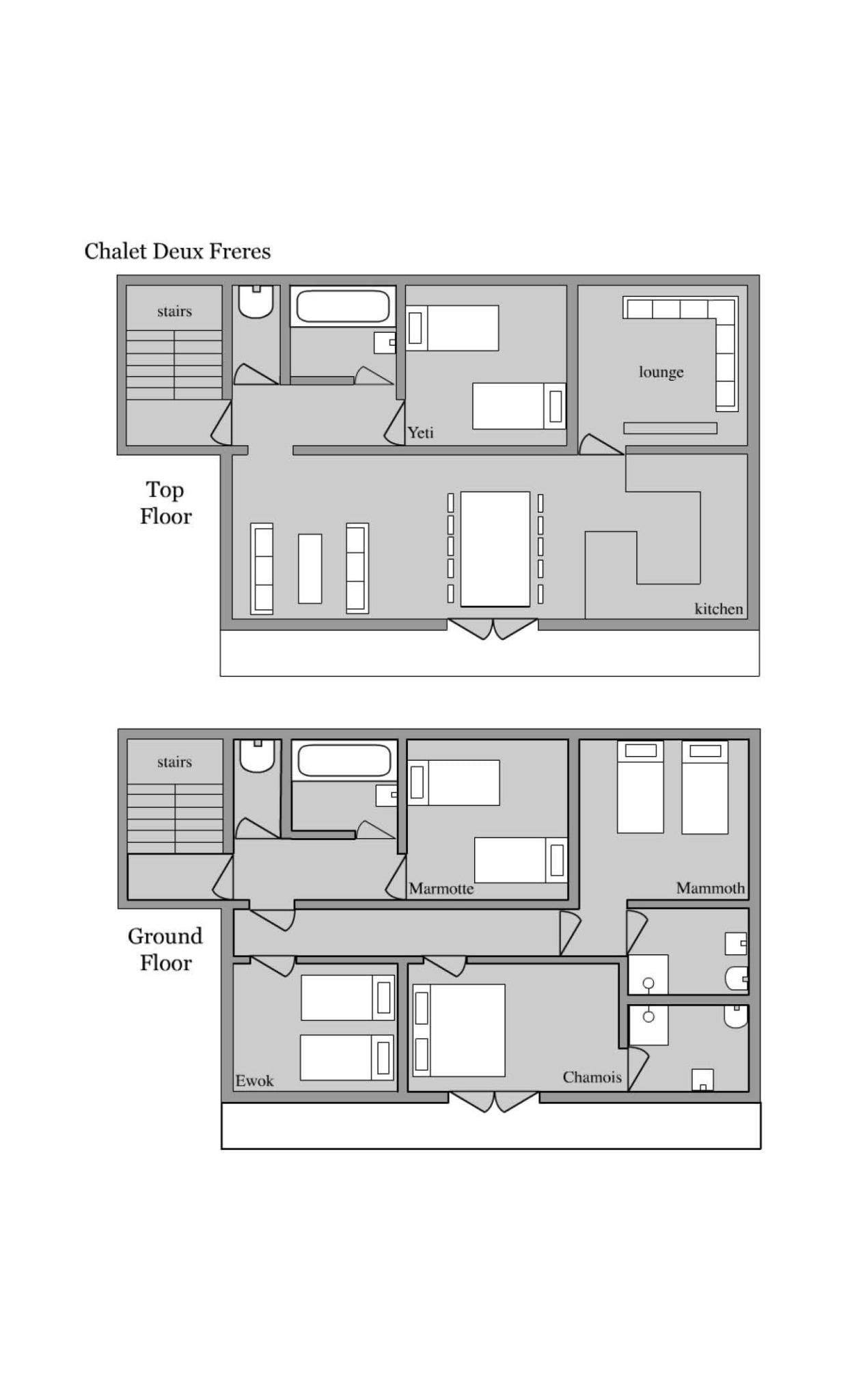 Chalet deux freres