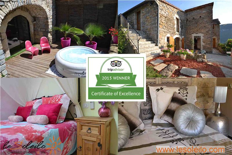Chalet avec jacuzzi privatif lozere