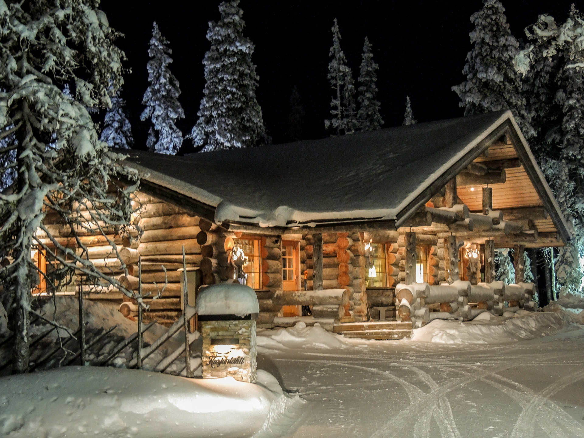 Chalet canada hiver