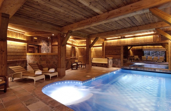 Hotel chalet fleuri