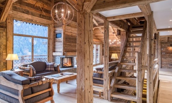 Catered chalet chatel