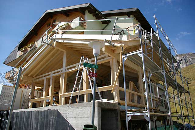 Construction chalet