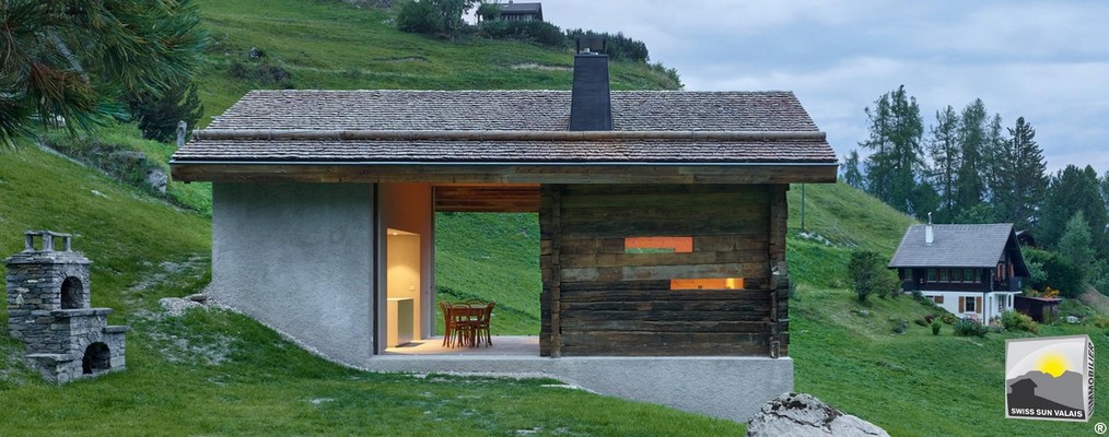 Petit chalet a vendre en suisse