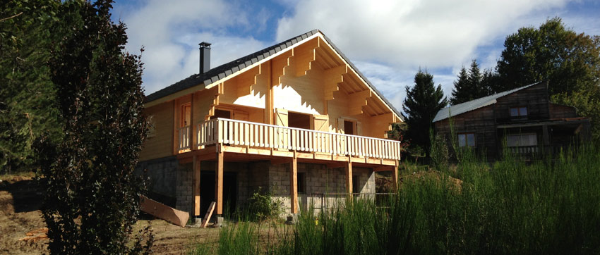 Fabricant de chalet en bois région lozere