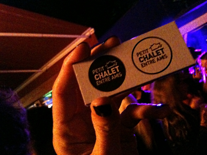 Le petit chalet entre amis