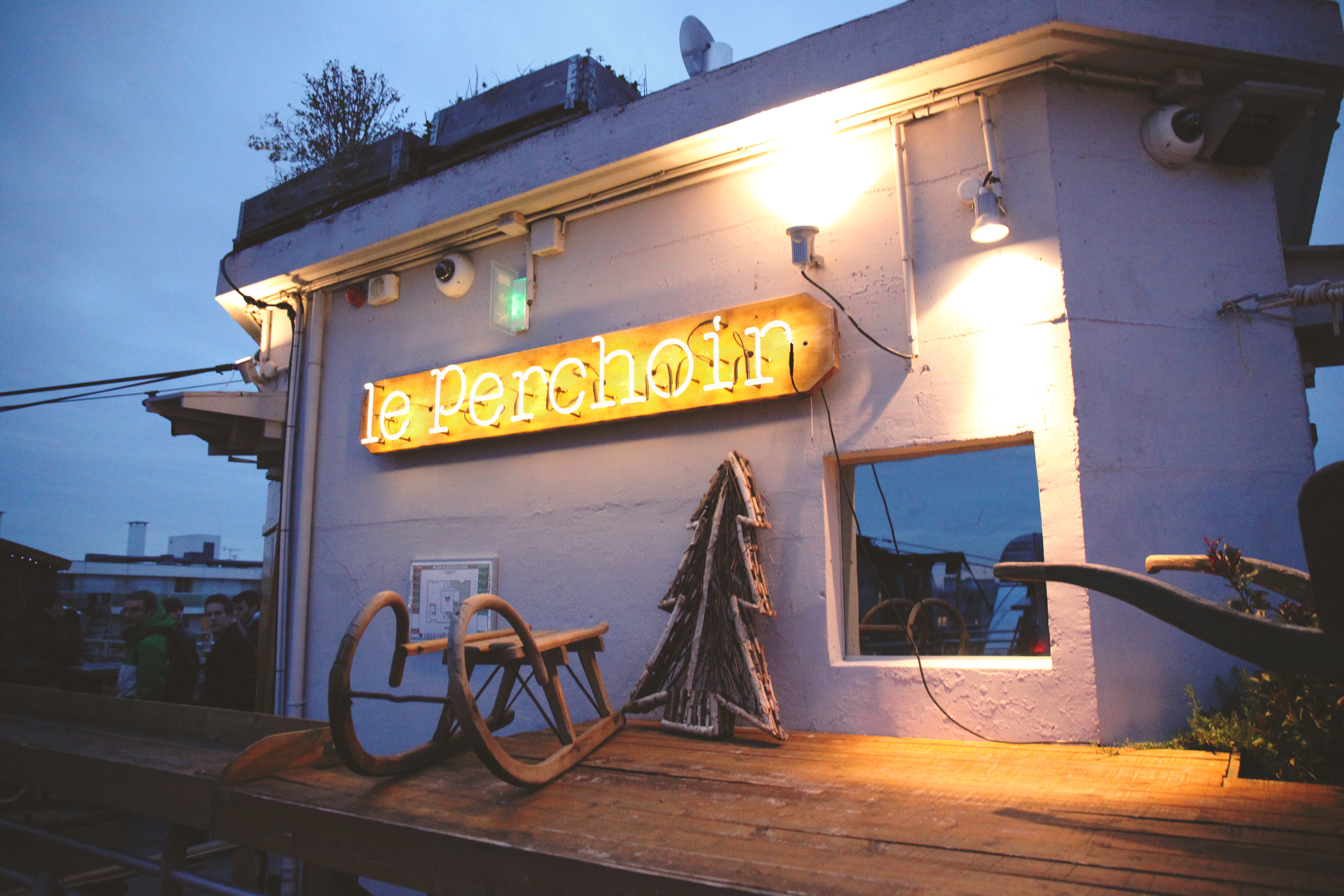 Le chalet suzependu