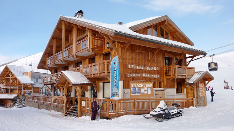 Le chalet du lac blanc