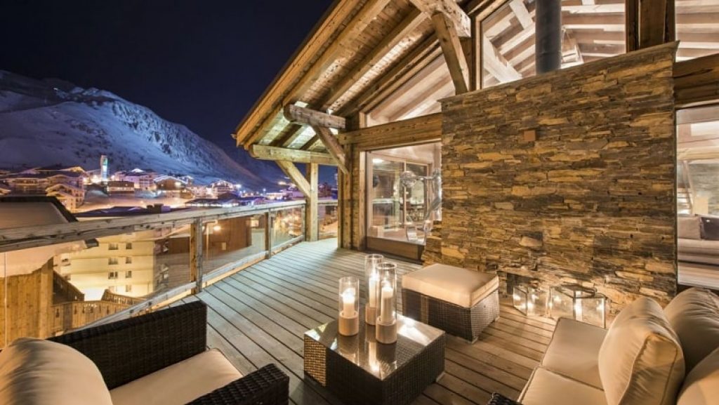 Chalet a louer a tignes