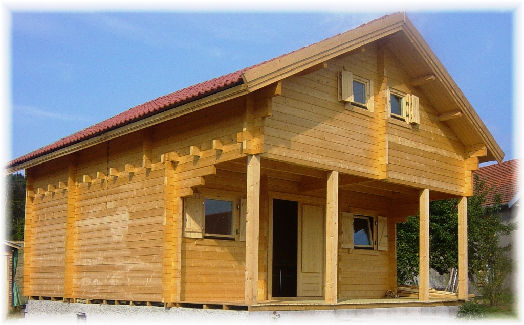 Chalet de luxe en kit