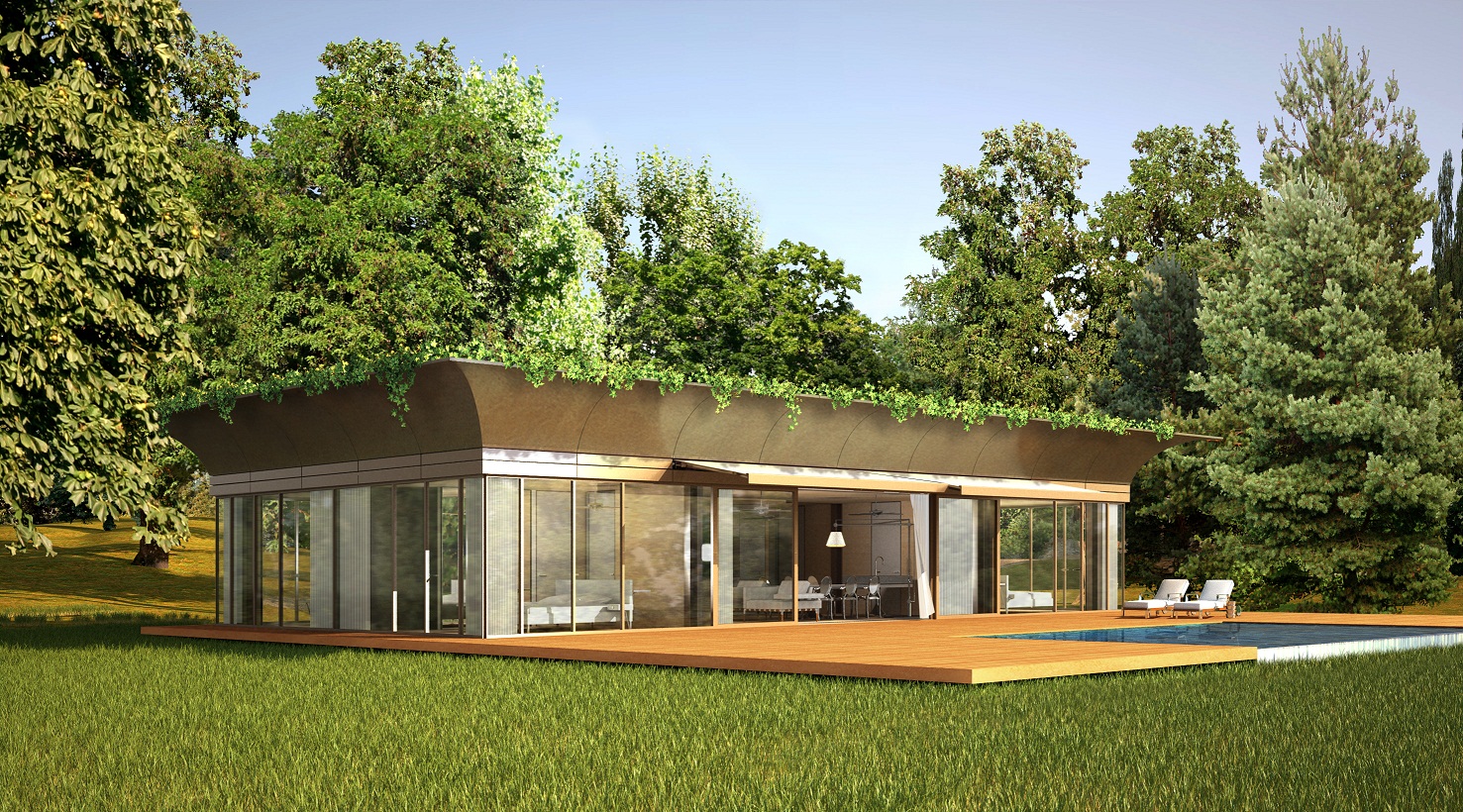 Chalet bois 90m2