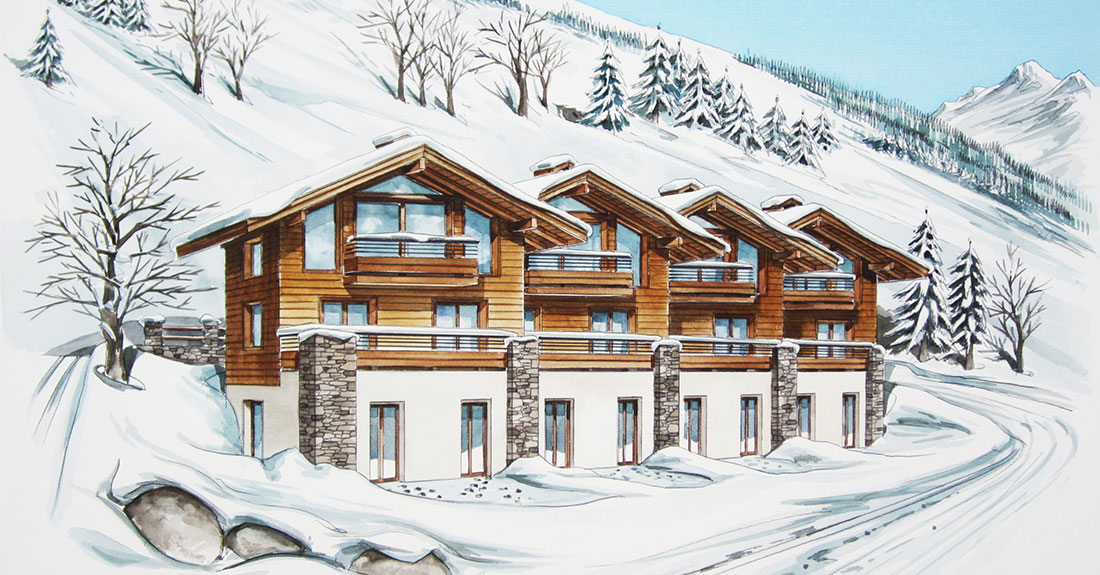 Chalet a vendre les gets