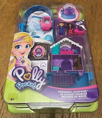 Chalet enneigé polly pocket