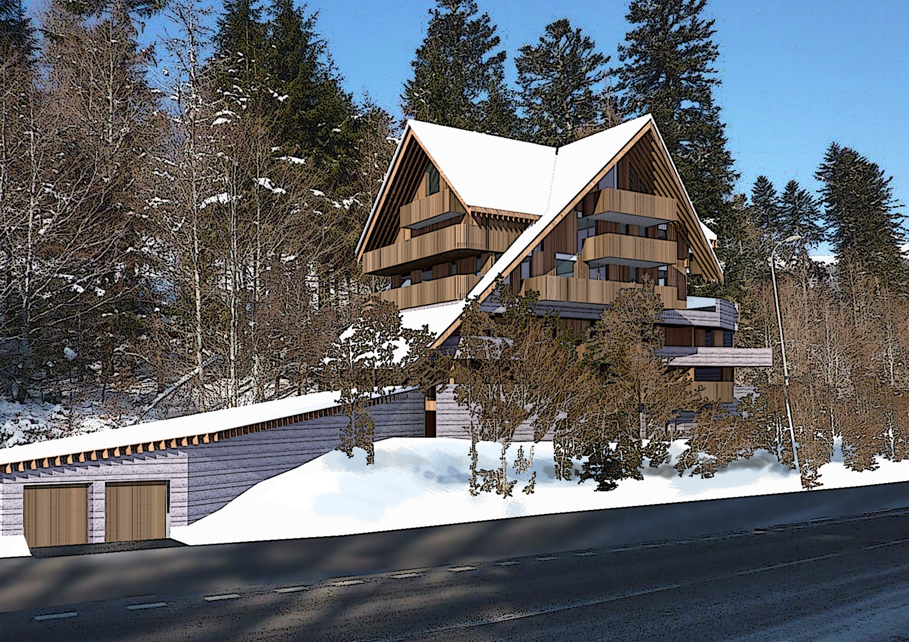 Location chalet lioran
